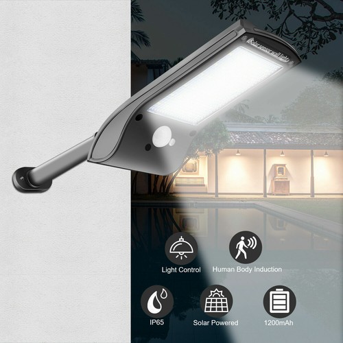 36 LED Solar Lights PIR Motion Sensor Waterproof Outdoor Garden Yard Wall Lamp - Picture 7 of 13