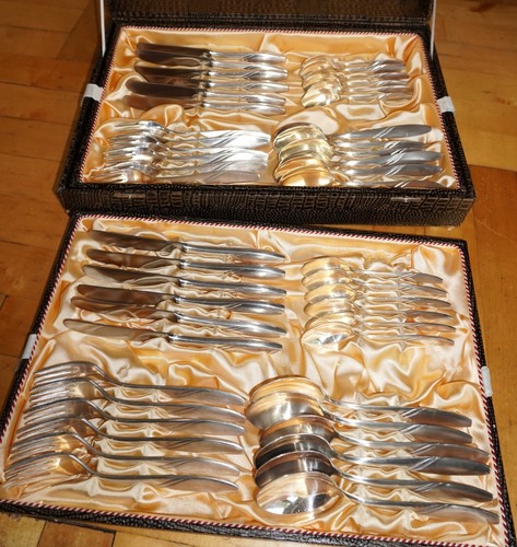 Besteck Besteckkasten DDR 90er MKM 48teilig für 12 Personen - Bild 2 von 11