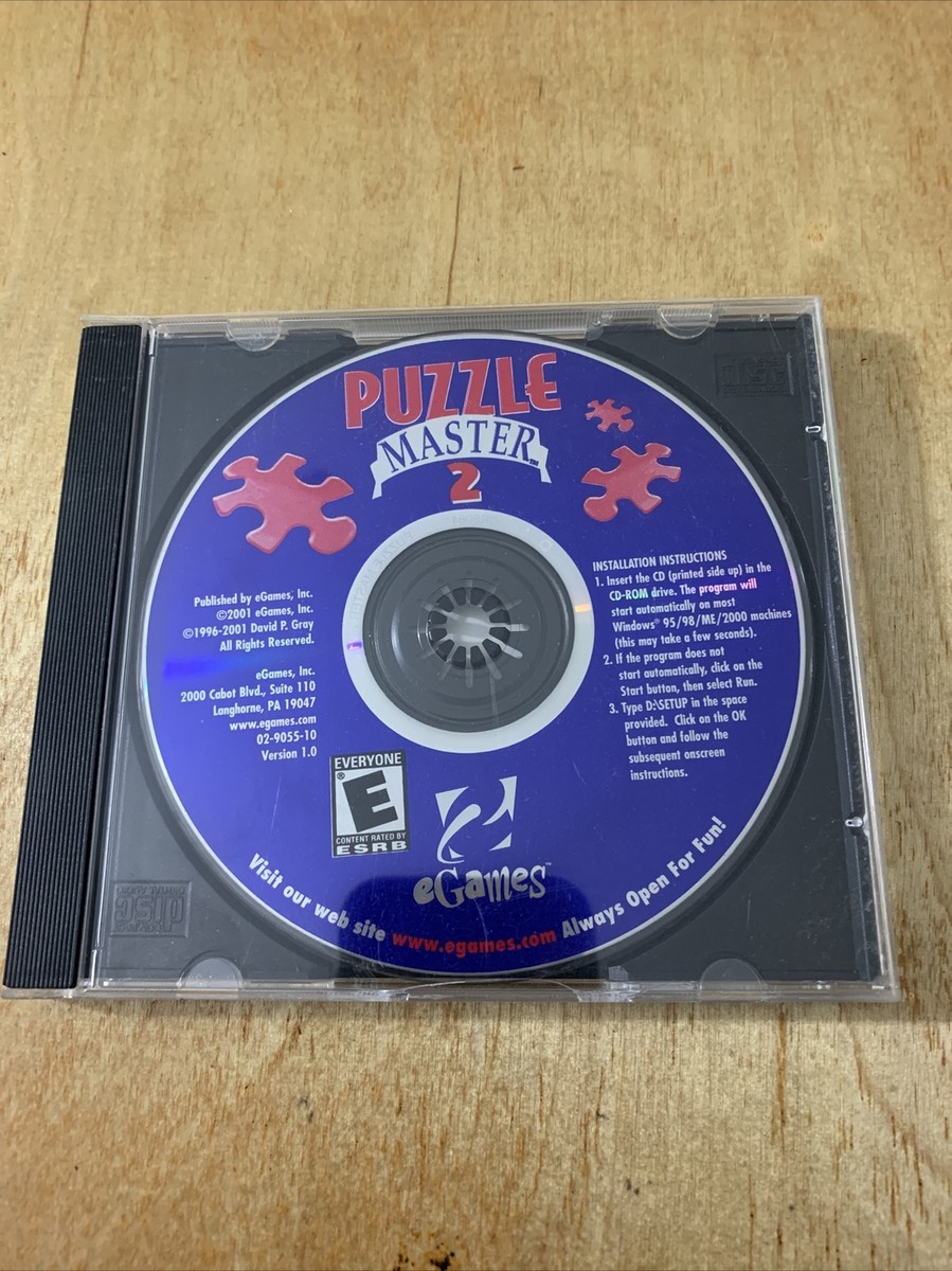 Puzzle Master 2 CD Windows 95/98 | eBay
