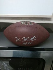 Kareem Hunt Kansas City Chiefs Signed Wilson NFL Football Toledo Rockets
