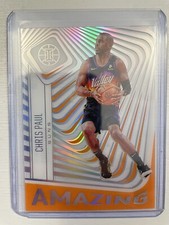 2020-21 Panini Illusions Amazing #4 CHRIS PAUL   Acetate SSP Orange SUNS