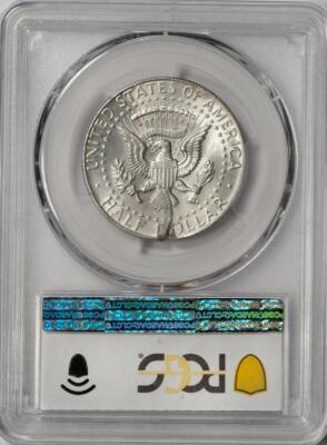 アメリカ 1964 PCGS MS64 1964 PCGS MS64 Large Cracked Planchet Kennedy Silver Half Dollar