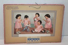 1937 DIONNE QUINTUPLETS ADVERTISING  CALENDAR 