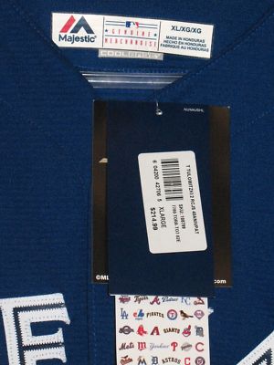 TROY TULOWITZKI TORONTO BLUE JAYS 40th ANNIVERSARY BLUE JERSEY | eBay