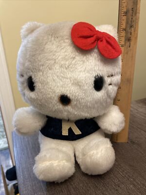 ぬいぐるみ hello Kitty 1976 vintage set Sanrio Hello Kitty Plush 1976 Vintage New With Original Tags