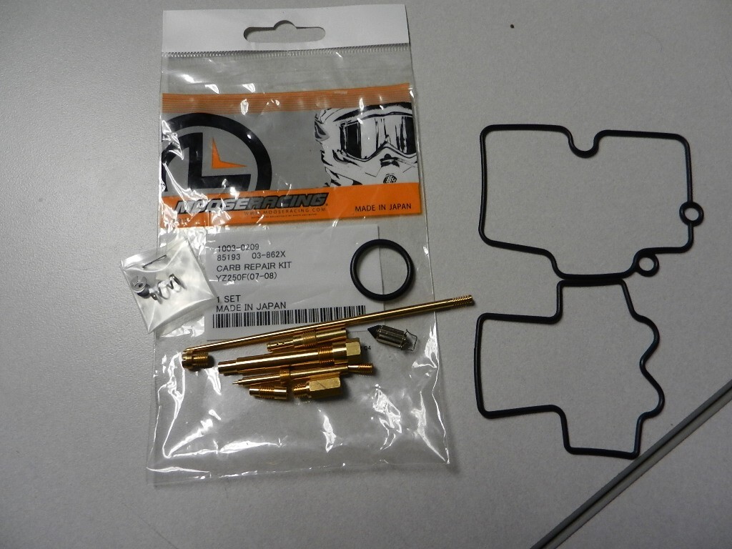 NOS Carb Repair Kit Fits: Yamaha 2007-2008 YZ250 1003-0209