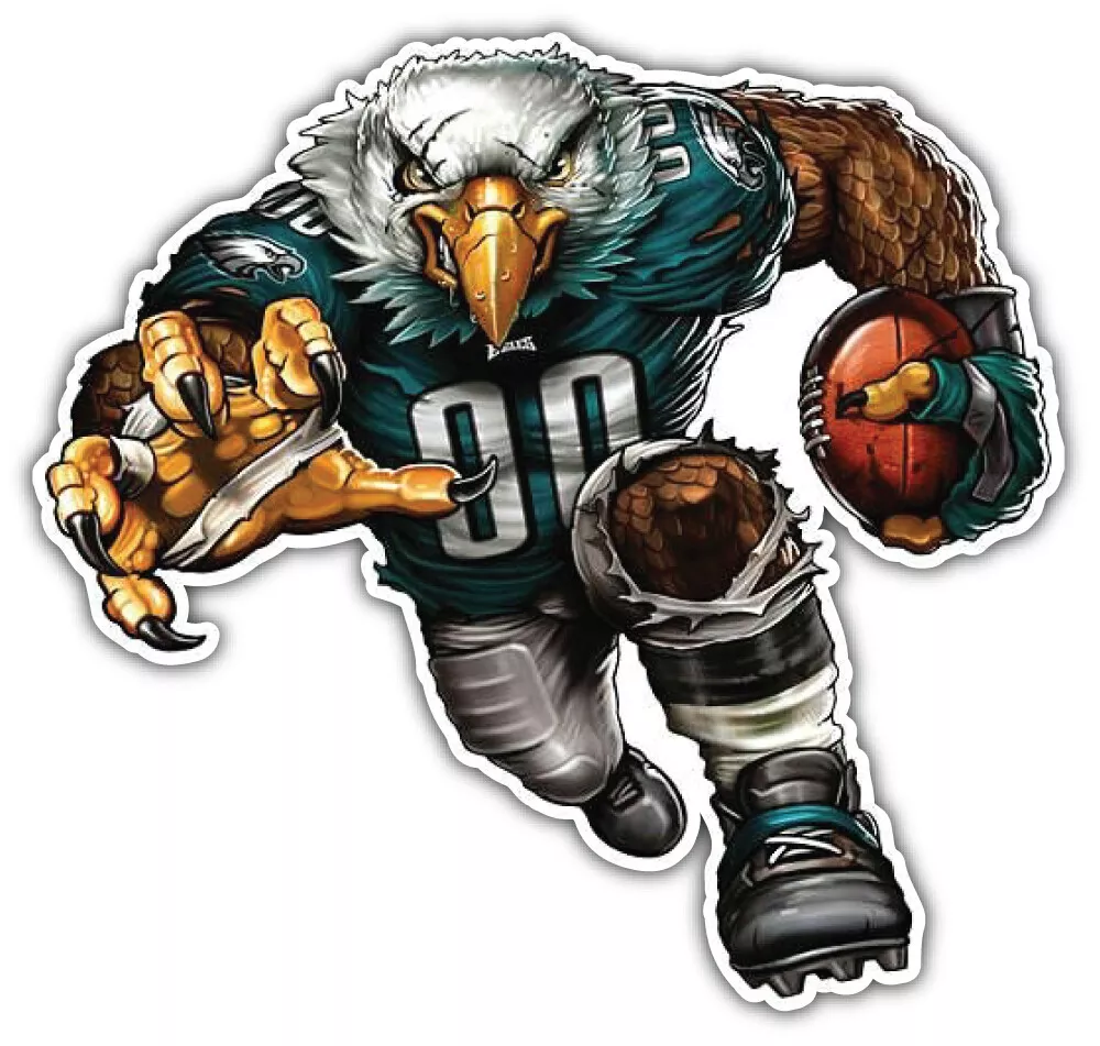 Philadelphia Eagles NFL Football Logo Sport Car Bumper Sticker