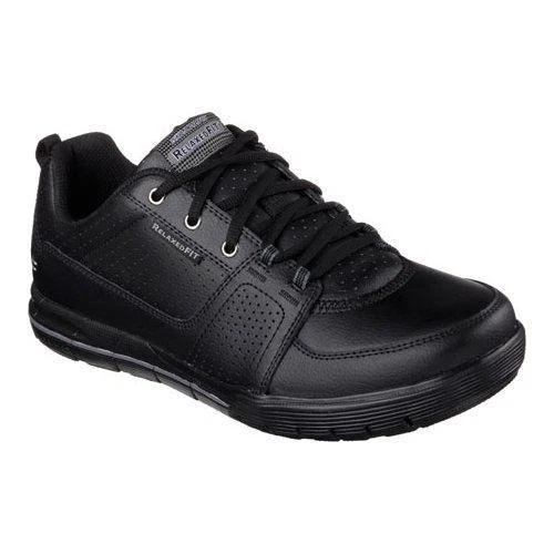 SKECHERS Mens RELAXED FIT ARCADE II WALKING SHOE BLACK SZ 7.5 | eBay