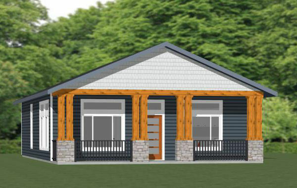 30x40 House  3 Bedroom 2 Bath 1 200  sq  ft  PDF  