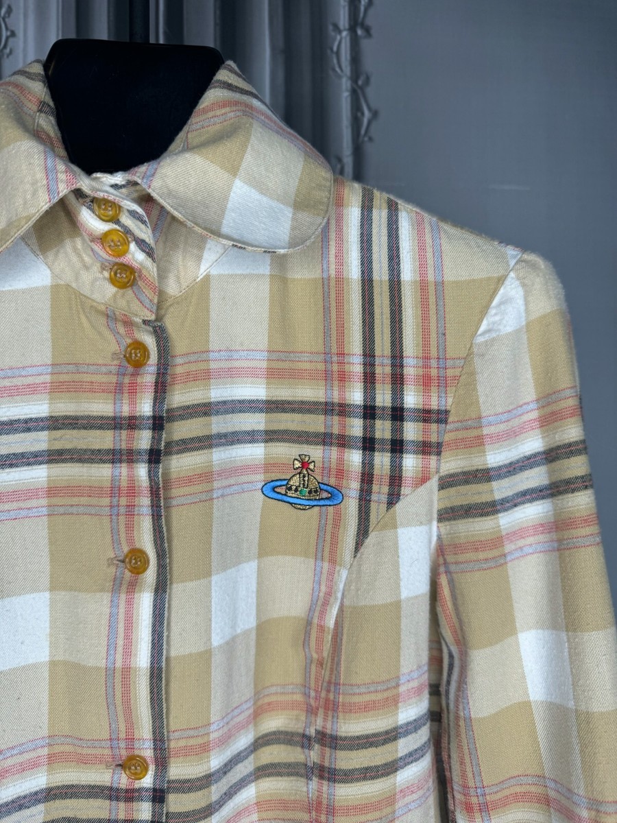 Vivienne Westwood - FW 1995 - Button Shirt in Beige Bruce of Vivienne Westwood - FW 1995 - Button Shirt in Beige Bruce of