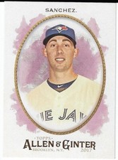 2017 Topps Allen & Ginter #116 Aaron Sanchez Toronto Blue Jays