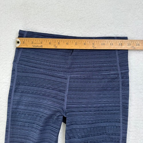 Athleta Women's Athleisure Leggings 7/8 Yoga Workout Size S Blue Stretch - Picture 3 of 6