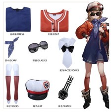 Anime Masquerade Suits Cosplay Reverse1999 Regulus Punk Costumes Dresses