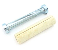 Motorcycle Exhaust Steel Baffle With Packing Muffler with 2" Opening 2 inch