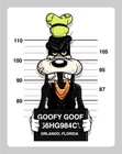 FUNNY GOOFY MUG SHOT LOONEY TUNES STICKER FOR TOOLBOX WELDER MANCAVE ETC