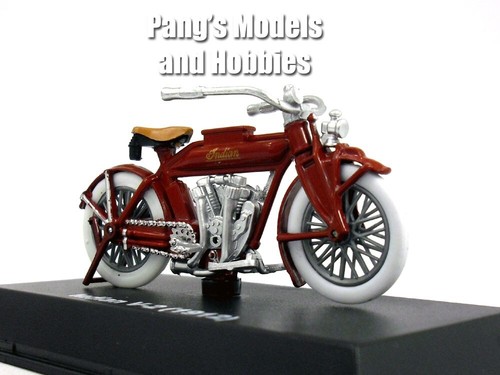 Indian V-2 Motorcycle 1912 1/32 Scale Diecast Metal Model by NewRay - Picture 3 of 6
