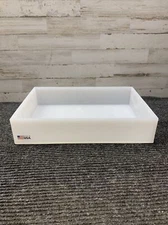 New Fisherbrand Heavy Duty Polypropylene Lab Tray 10x15x3" 15-236-1A