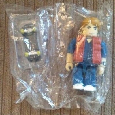 Back To The Future Marty McFly With Skateboard Mini Figure MIP Sealed U-Drive