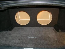 Lexus GS350 GS 350  2-12" Subwoofer Box -  Sub Speaker Enclosure by ZEnclosures