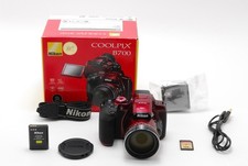 [TOP MINTw/Box/Strap] Nikon COOLPIX B700 Compact Digital Camera Red 20.2MP JAPAN