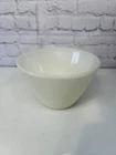 Vtg FIRE KING Oven Ware White MILK GLASS Mixing Bowl  7.50” Round X 5” Tall EUC