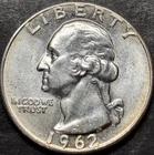 1962 Washington Quarter; Type-B Proof Rev. FS-901; Original SUPERB GEM BU!!