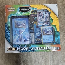 Pokemon TCG Sun & Moon GX Challenge Theme Deck Box Cracked Ice Primarina Sealed