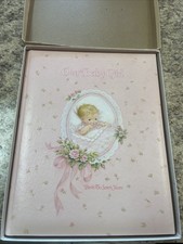Vintage Gibson Baby Memories Book Our Baby Girl Birth to Seven