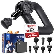 D6 PRO Deep Tissue Massage Gun 16mm Deep Percussion Muscle Athletes BOB AND BRAD