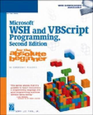 Microsoft WSH und VBScript Programmierung für den absoluten Anfänger CD Neu & Versiegelt
