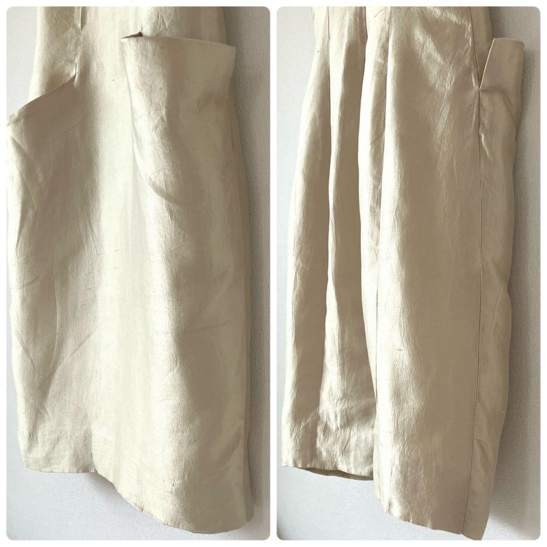 Christian Dior BOUTIQUE Galliano 2007 Silk Dress Sz F36 US6 Gold Made in France thumbnail 20