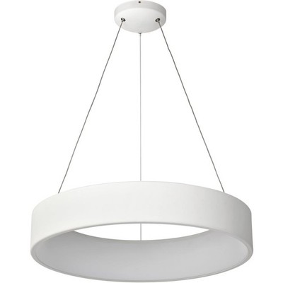 Nuvo Lighting 62/1457R1 Orbit LED 23.5 inch White Pendant Ceiling Light