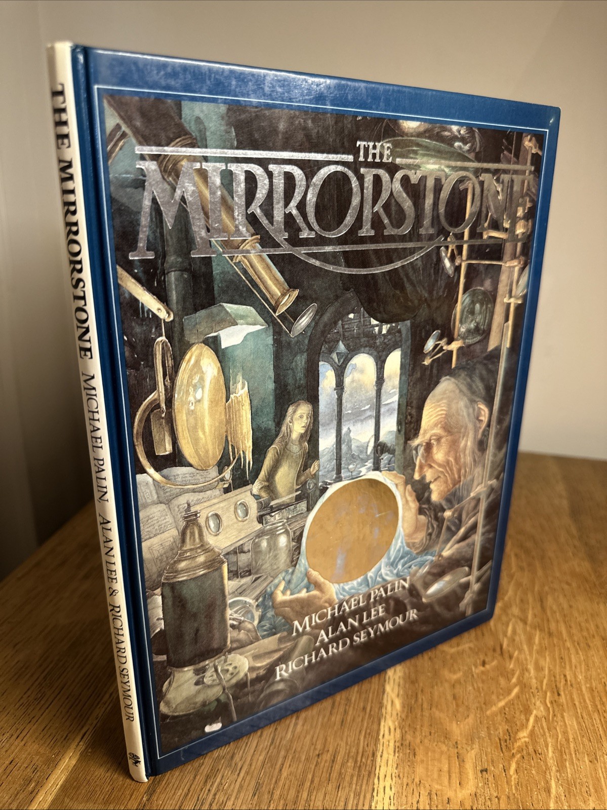 The Mirrorstone by Alan Lee & Michael Palin DOUBLE SIGNED 1986 UK 1/1 HB