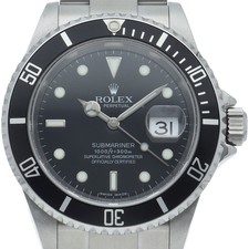 Rolex ROLEX Submariner Date without roulette (M number) Rare item 16610LN(M) Stain...