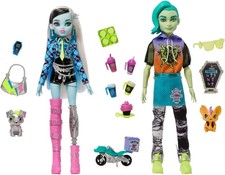 FACTORY SEALED Monster High Coffee Break Frankie Stein & Deuce Gorgon 2 Dolls