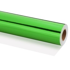 Metallic Wrapping Paper, 14 Inch x 800 Inch(65.6Ft)Packing Paper Green