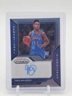 THEO MALEDON 2020-21 PRIZM SENSATIONAL SIGNATURES ROOKIE AUTO Q5759