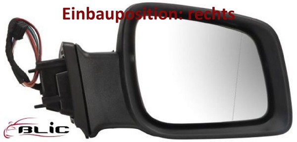 Blic 5402-02-2001784P AußEnspiegel Rechts Spiegel AußEn FüR Mercedes-Benz-image