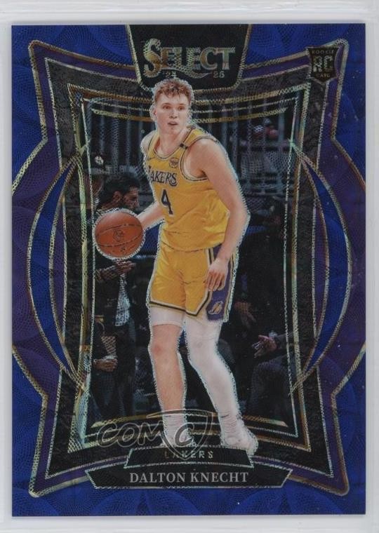 2024-25 Panini Select Concourse Blue Scope Prizm 234/249 Dalton Knecht #91 w6f