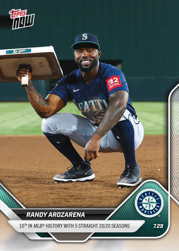 2025 Topps Now 487 Randy Arozarena