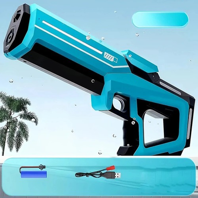 #ad Blue Electric Water Guns For Adults Powerful Squirt Automatic Water Suction $19.47