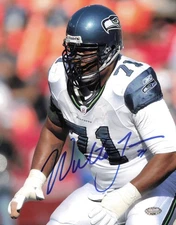 Walter Jones Autographed Signed 8x10 Photo Seattle Seahawks MCS Holo #63295