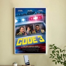Code 3 2025 Movie Poster Reprint Wall Art Home Decor