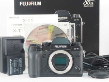 Fujifilm X-T1 Mirrorless Camera Black 691 Shots w/ Box READ  Near Mint  Z5389