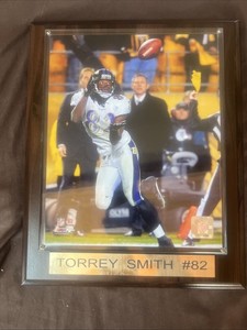 Torrey Smith Baltimore Ravens Photo Wood Plaque 8x10 Photo NFL Licensed #82