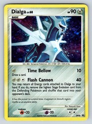 Dialga DP26 Black Star Promo Diamond & Pearl Holo