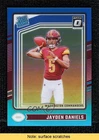2024 Panini Donruss Optic Rated Rookie Aqua Prizm 193/299 Jayden Daniels READ