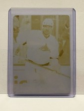 2025-26 Upper Deck Series 1 Jake Debrusk #179 Yellow Printing Plate #1/1