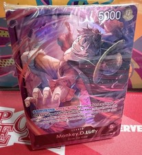 One Piece Card Game TCG Monkey D Luffy Sealed Deck ST18 New Anime Straw Hat Crew