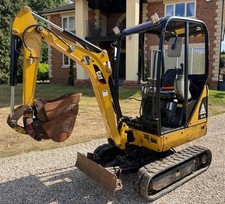 2012 CAT 301.4C MINI DIGGER, EXCAVATOR, 1.5 TON, 2 BUCKETS, EXPANDING TRACKS